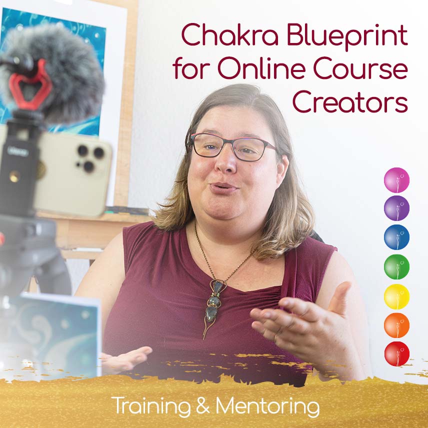 Chakra Blueprint for Online Course Creator - Mentoring by Christel Mesey
